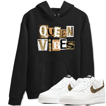 Air Force 1 Ivory Snake shirt to match jordans Queen Vibes sneaker tees Air Force 1 Ivory Snake SNRT Sneaker Release Tees unisex cotton Black 1 crew neck shirt