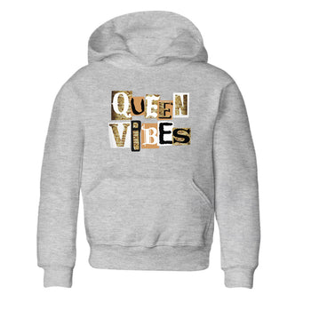 Air Force 1 Ivory Snake shirt to match jordans Queen Vibes sneaker tees Air Force 1 Ivory Snake SNRT sneaker release tees baby toddler Heather Grey 2 cotton Shirt