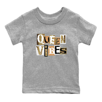 Air Force 1 Ivory Snake shirt to match jordans Queen Vibes sneaker tees Air Force 1 Ivory Snake SNRT sneaker release tees baby toddler Heather Grey 2 cotton Shirt