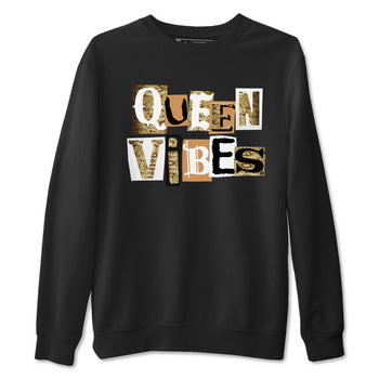 Air Force 1 Ivory Snake shirt to match jordans Queen Vibes sneaker tees Air Force 1 Ivory Snake SNRT Sneaker Release Tees unisex cotton Black 2 crew neck shirt