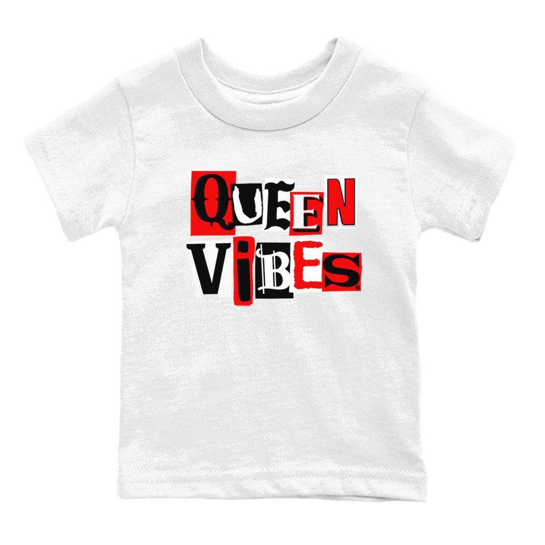 11s Bred Velvet shirts to match jordans Queen Vibes sneaker match tees Air Jordan 11 Retro Bred Velvet match shoes to clothes SNRT Sneaker Tees Youth Baby White 2 tee