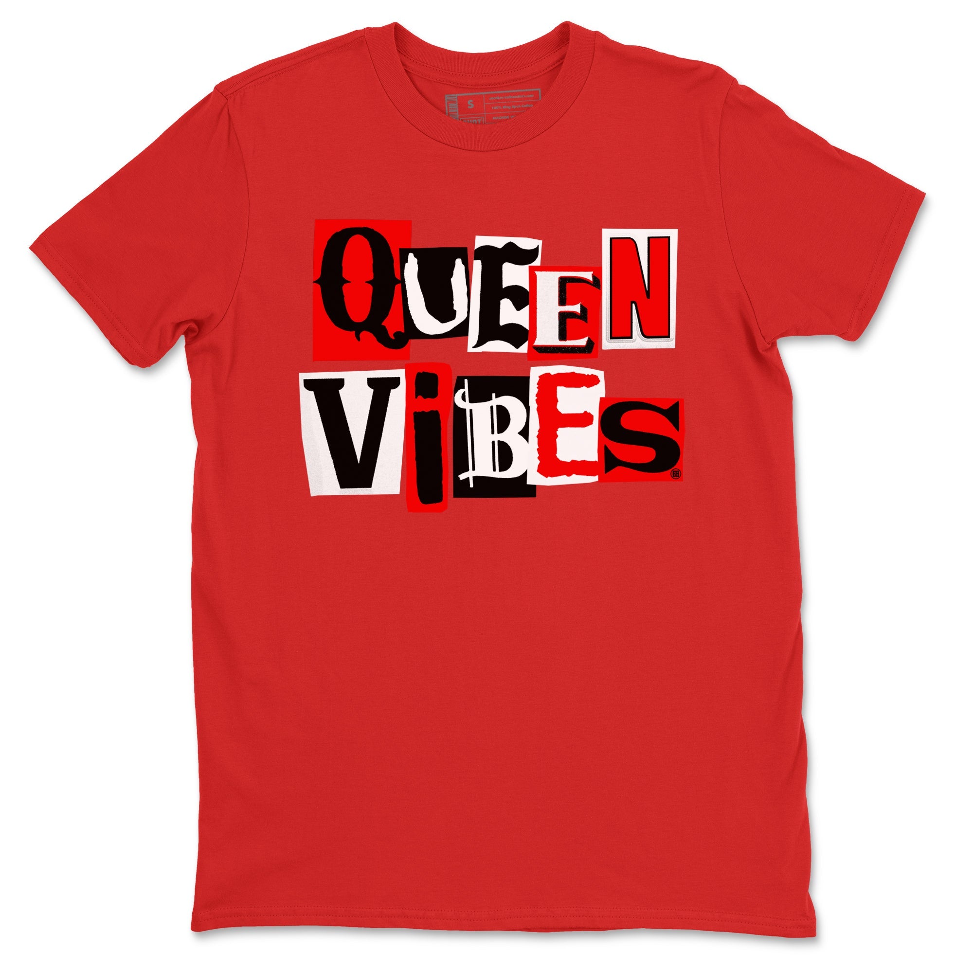 11s Bred Velvet shirts to match jordans Queen Vibes sneaker match tees Air Jordan 11 Retro Bred Velvet match shoes to clothes SNRT Sneaker Tees unisex cotton Red 2 shirts