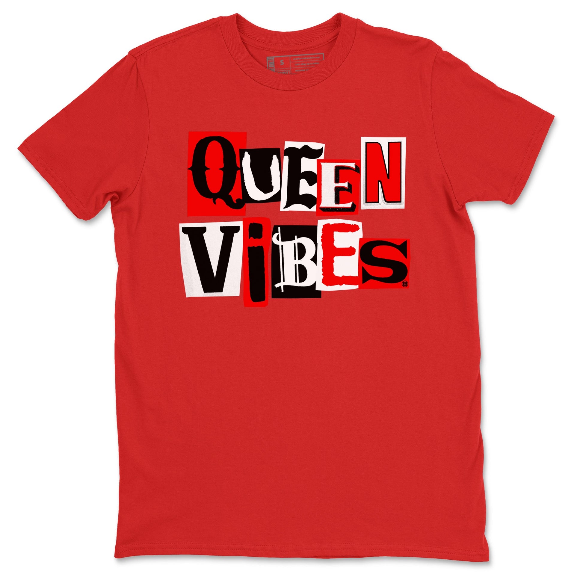 11s Bred Velvet shirts to match jordans Queen Vibes sneaker match tees Air Jordan 11 Retro Bred Velvet match shoes to clothes SNRT Sneaker Tees unisex cotton Red 2 shirts