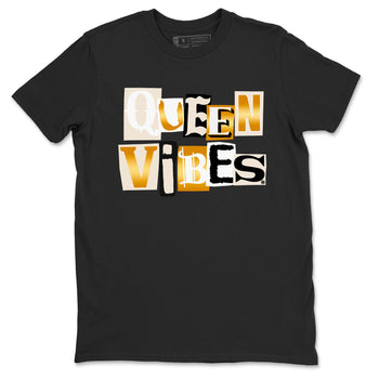 12s Phantom shirts to match jordans Queen Vibes sneaker match tees Air Jordan 12 WMNS Phantom match shoes to clothes SNRT Sneaker Tees unisex cotton Black 2 shirts