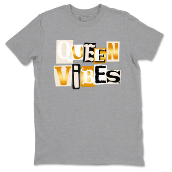 12s Phantom shirts to match jordans Queen Vibes sneaker match tees Air Jordan 12 WMNS Phantom match shoes to clothes SNRT Sneaker Tees unisex cotton Heather Grey 2 shirts