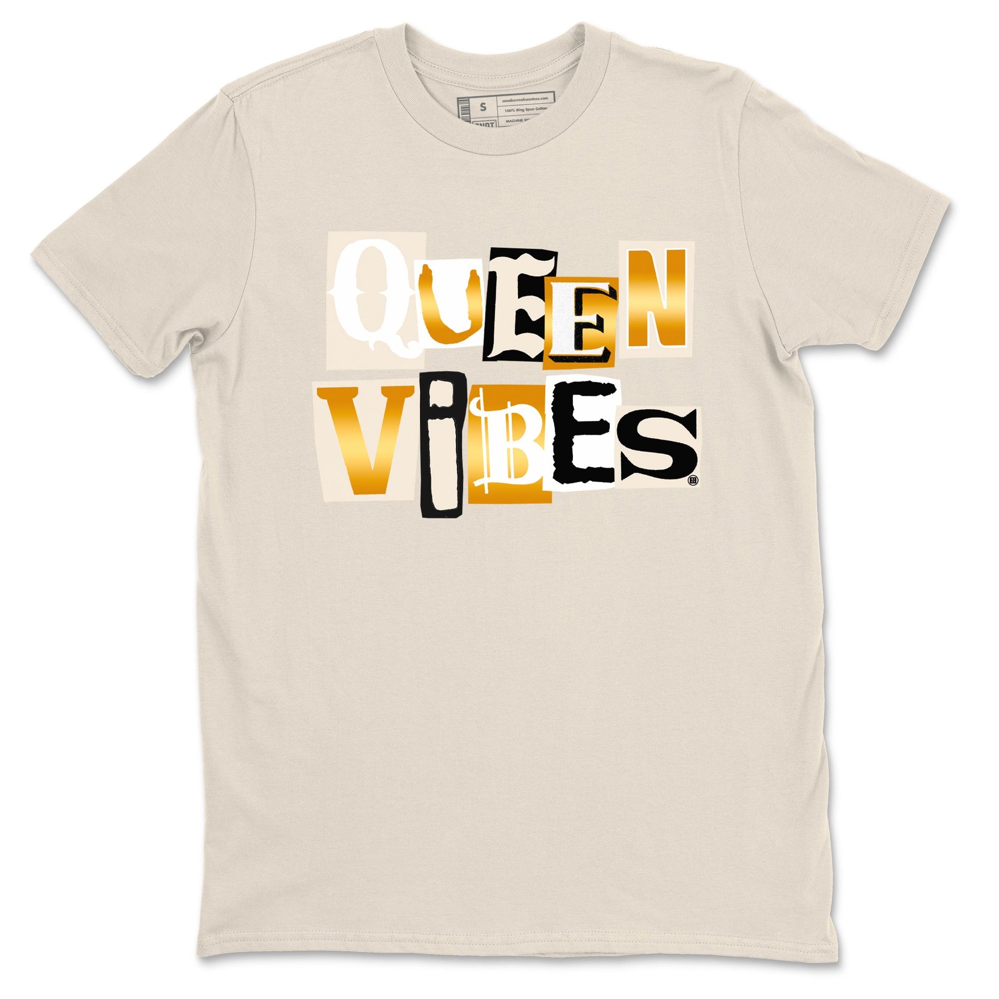 12s Phantom shirts to match jordans Queen Vibes sneaker match tees Air Jordan 12 WMNS Phantom match shoes to clothes SNRT Sneaker Tees unisex cotton Natural 2 shirts