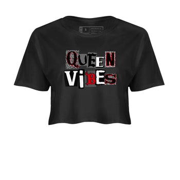 3s Black Cement shirts to match jordans Queen Vibes sneaker match tees Jordan 3 Retro Black Cement SNRT Sneaker Release Tees unisex cotton Black 2 Crop Shirts