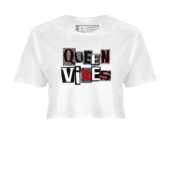 3s Black Cement shirts to match jordans Queen Vibes sneaker match tees Jordan 3 Retro Black Cement SNRT Sneaker Release Tees unisex cotton White 2 Crop Shirts