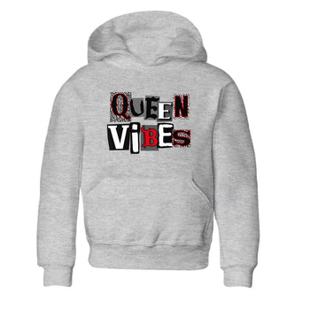 3s Black Cement shirts to match jordans Queen Vibes sneaker match tees Jordan 3 Retro Black Cement SNRT Sneaker Release Tees Youth Baby Heather Grey 2 crew neck shirts