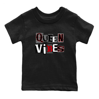 3s Black Cement shirts to match jordans Queen Vibes sneaker match tees Jordan 3 Retro Black Cement SNRT Sneaker Release Tees Youth Baby Black 2 crew neck shirts