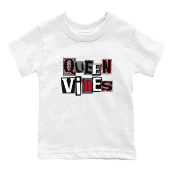 3s Black Cement shirts to match jordans Queen Vibes sneaker match tees Jordan 3 Retro Black Cement SNRT Sneaker Release Tees Youth Baby White 2 crew neck shirts