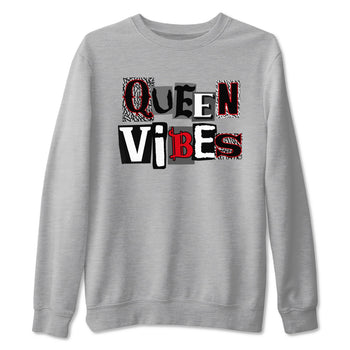 3s Black Cement shirts to match jordans Queen Vibes sneaker match tees Jordan 3 Retro Black Cement SNRT Sneaker Release Tees unisex cotton Heather Grey 2 crew neck shirts