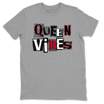 3s Black Cement shirts to match jordans Queen Vibes sneaker match tees Jordan 3 Retro Black Cement SNRT Sneaker Release Tees unisex cotton Heather Grey 2 crew neck shirts