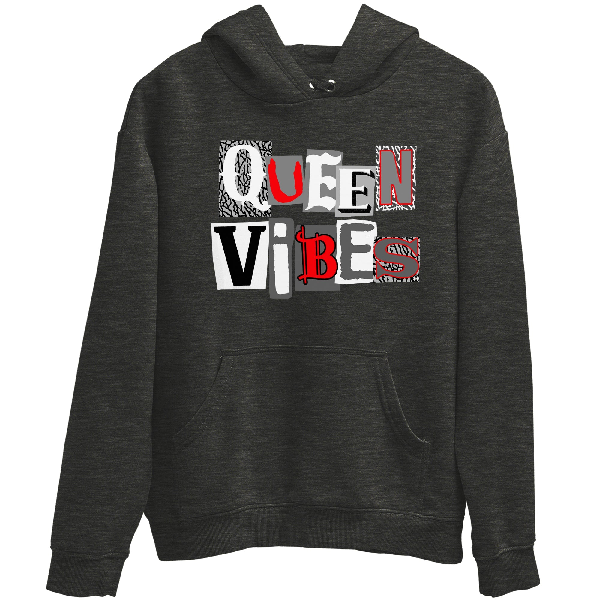 3s Cement Grey shirts to match jordans Queen Vibes sneaker match tees Air Jordan 3 Cement Grey SNRT Sneaker Tees streetwear brand Charcoal Heather 2 unisex cotton tee