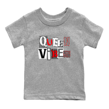 3s Cement Grey shirts to match jordans Queen Vibes sneaker match tees Air Jordan 3 Cement Grey SNRT Sneaker Tees streetwear brand Baby and Youth Heather Grey 2 cotton tee