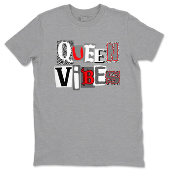 3s Cement Grey shirts to match jordans Queen Vibes sneaker match tees Air Jordan 3 Cement Grey SNRT Sneaker Tees streetwear brand Heather Grey 2 unisex cotton tee