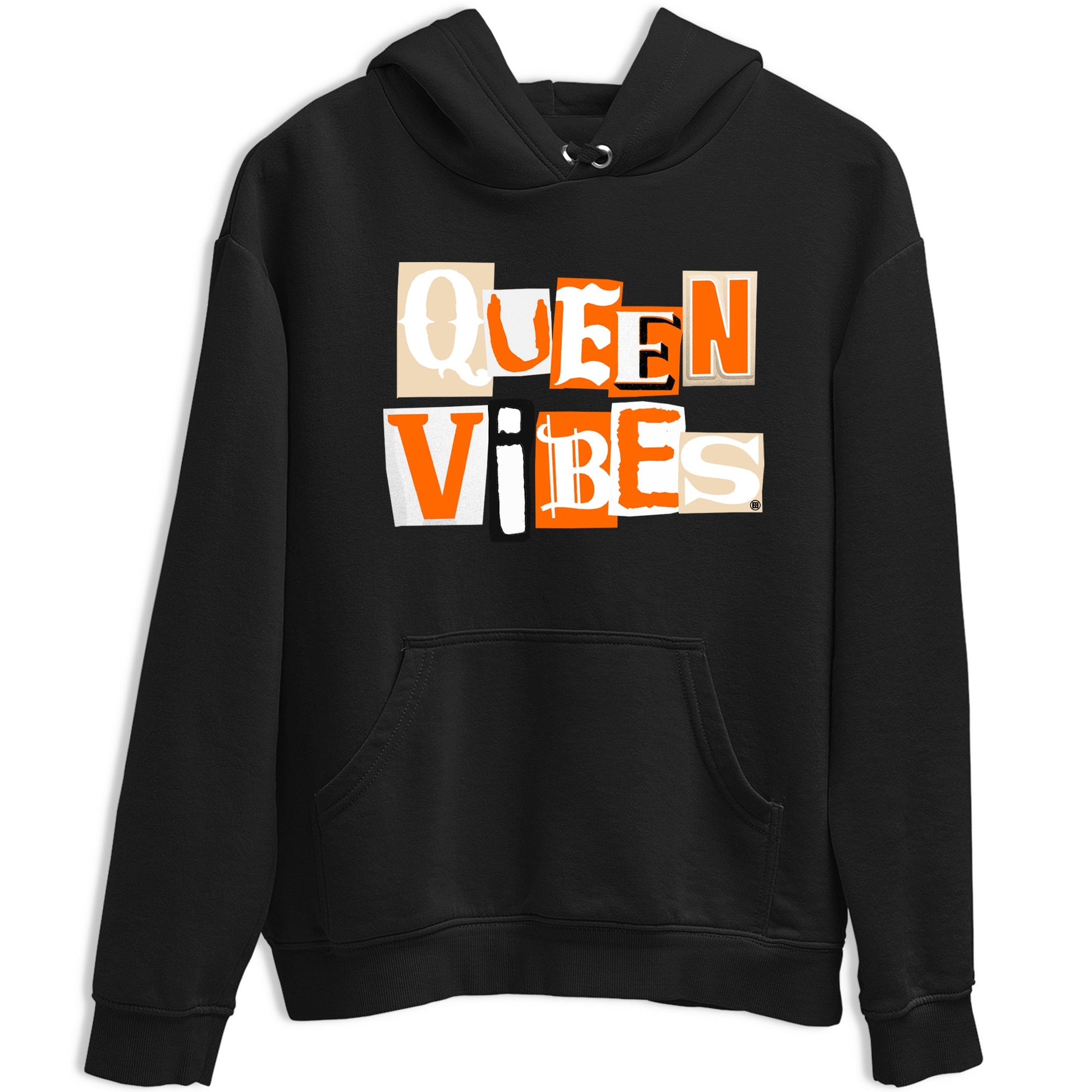 Queen Vibes sneaker match t-shirt styled to complete your fit with the Air Jordan 3 Starfish sneakers, shown in Black 2.