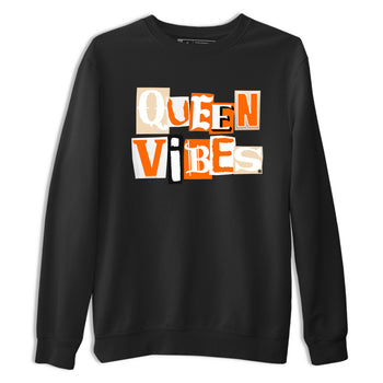 Queen Vibes sneaker match t-shirt styled to complete your fit with the Air Jordan 3 Starfish sneakers, shown in Black 2.