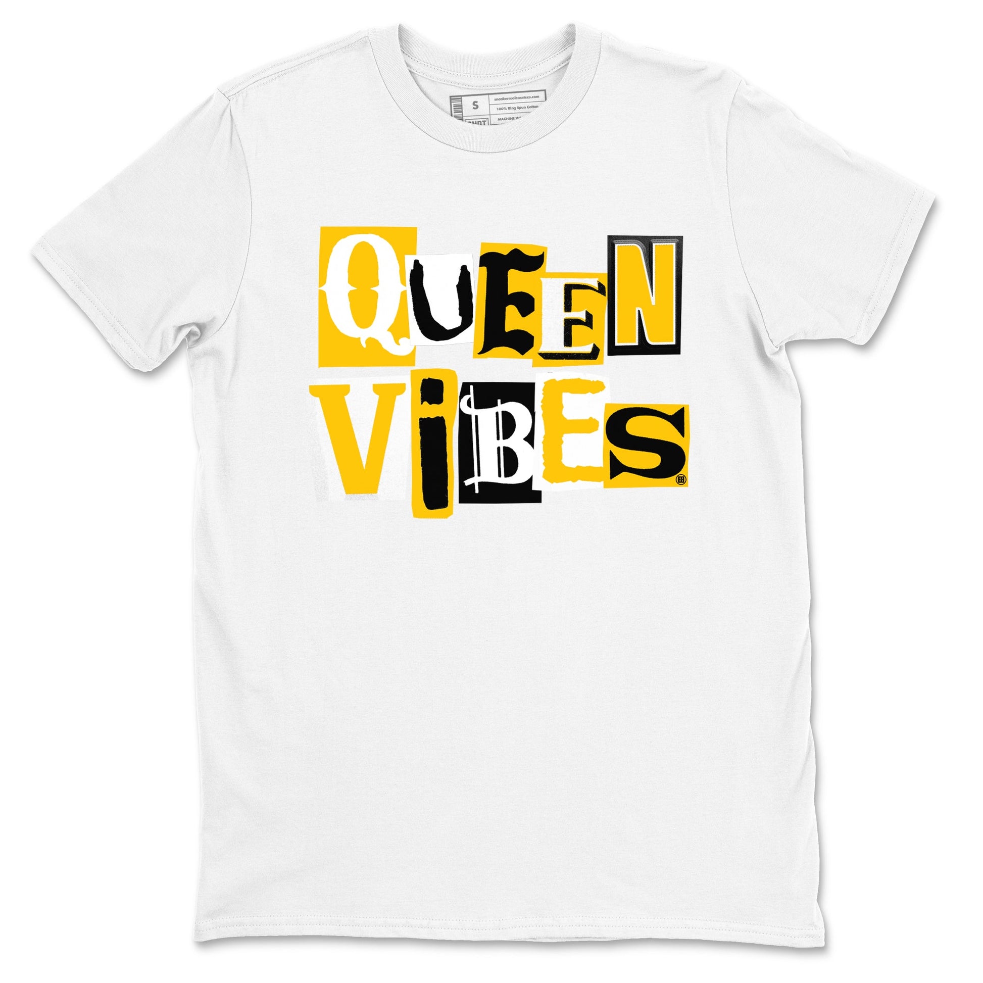 Dunk High Pollen shirts to match jordans Queen Vibes sneaker match tees Dunk High Pollen match shoes to clothes SNRT Sneaker Tees unisex cotton White 2 shirts