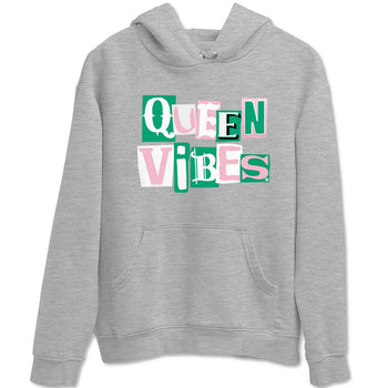 Dunk Low Medium Soft Pink Malachite shirt to match jordans Queen Vibes sneaker tees Dunks Medium Soft Pink Malachite Streetwear Brand SNRT Sneaker Release Tees unisex cotton Heather Grey 2 crew neck shirt