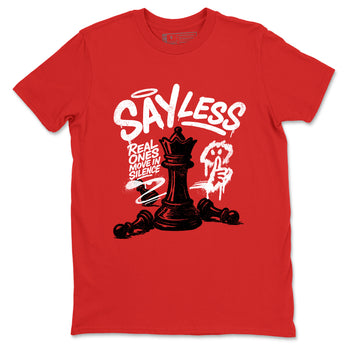 Say Less SNRT Sneaker Tees - Air Jordan 1 Low Chicago - SNRT Sneaker T-shirts