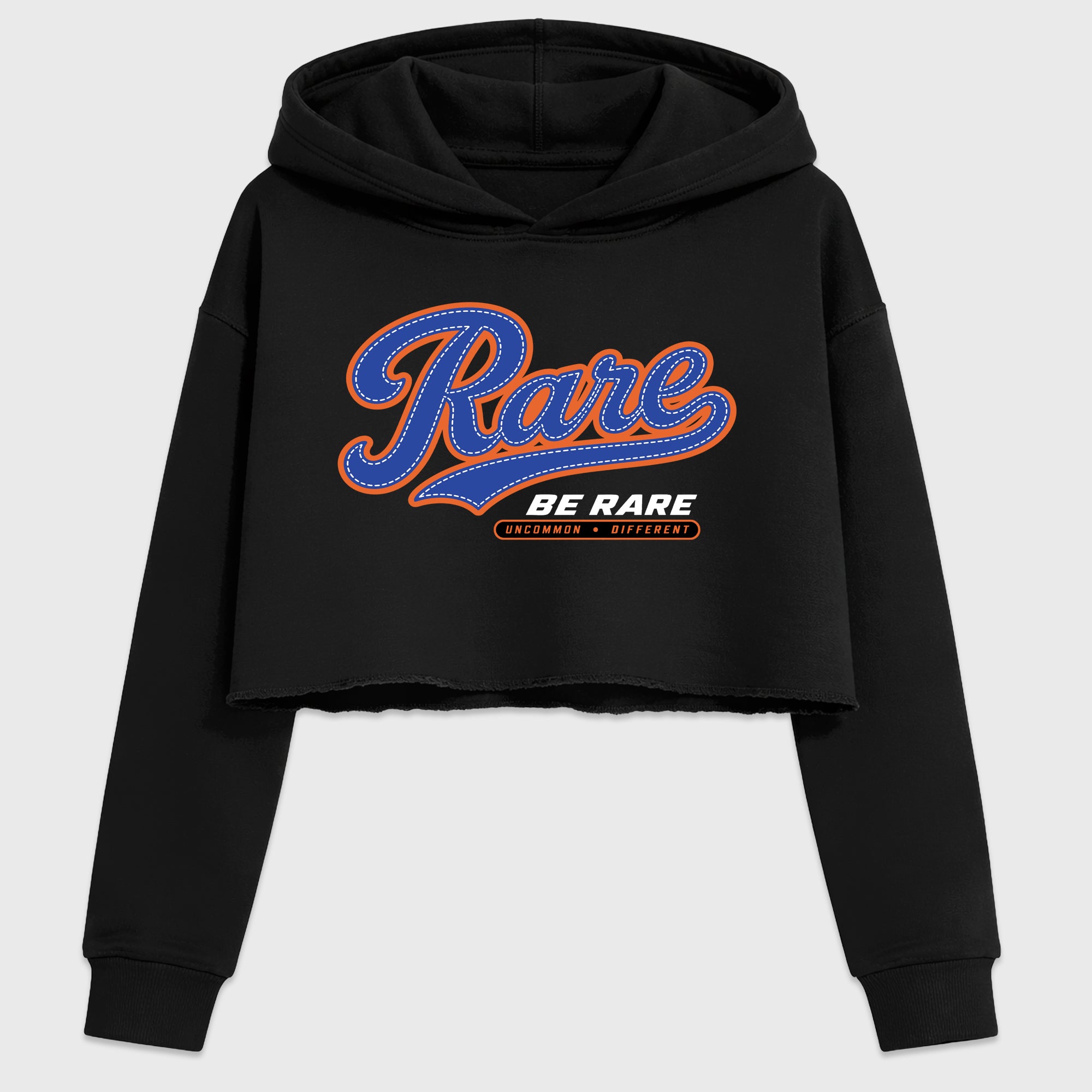 Rare Women’s Graphic Crop Tee featuring original streetwear artwork designed to match the Air Jordan 8 Knicks. Black 2 Crop Tee.