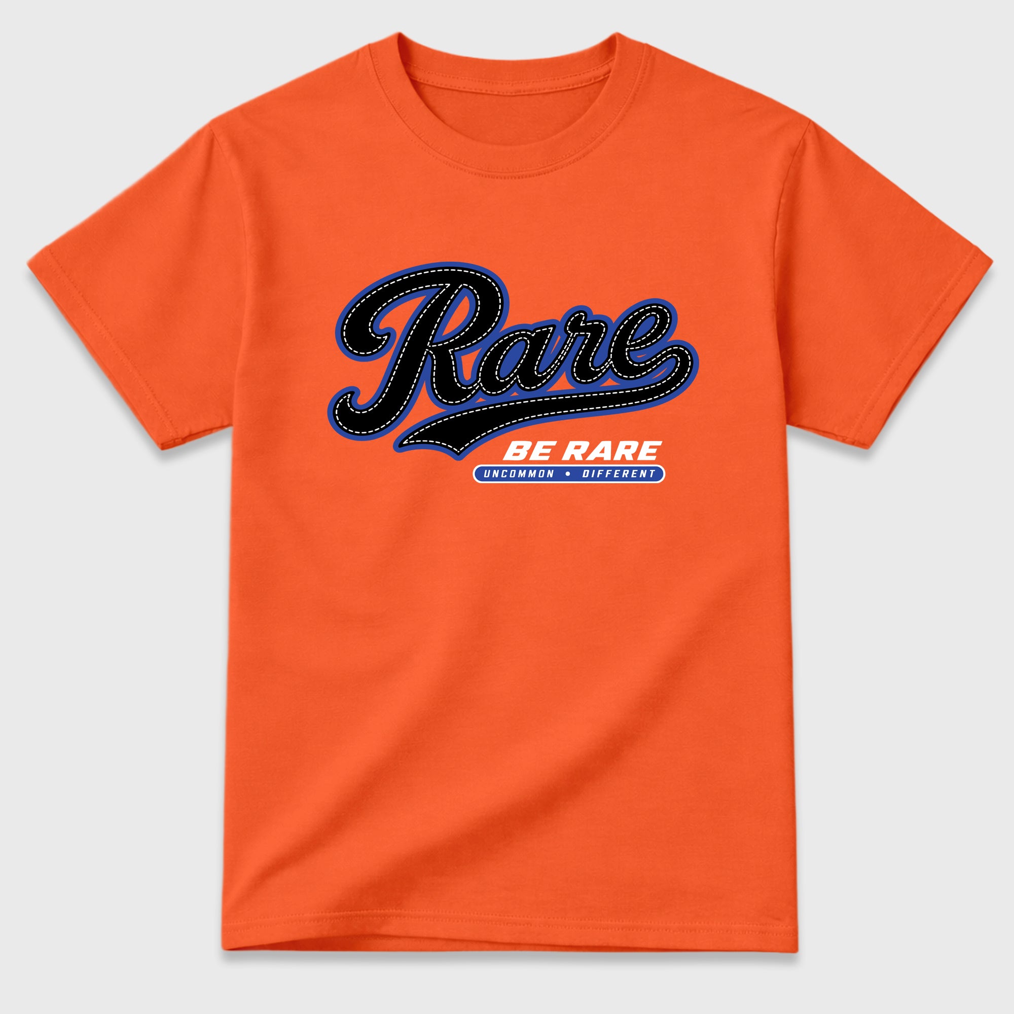 Rare Graphic T-Shirt featuring original streetwear artwork designed to match the Air Jordan 8 Knicks. Orange 2 Graphic T-Shirt.