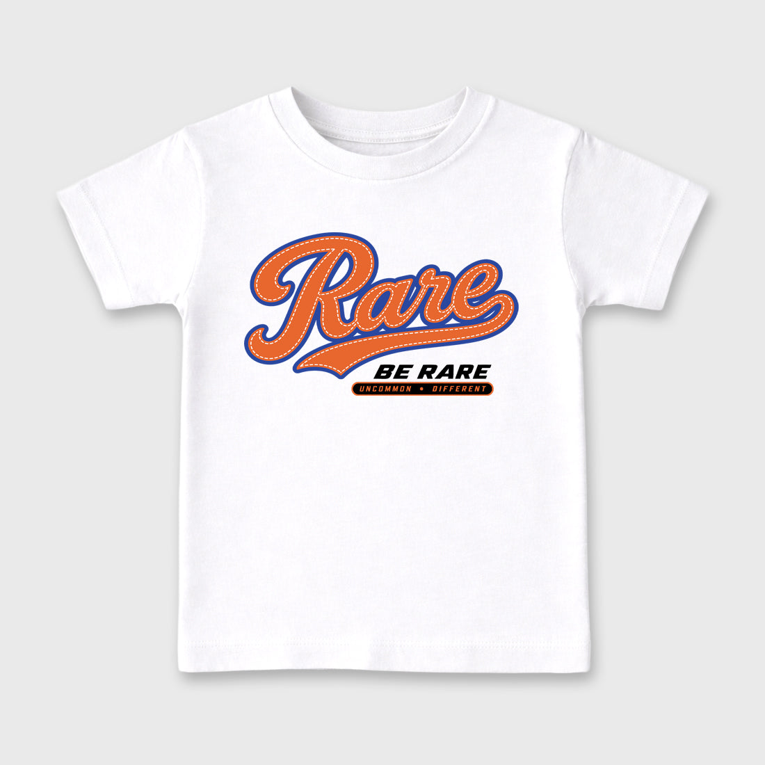 Rare Baby & Kids Graphic T-Shirt featuring original artwork designed to match the Air Jordan 8 Knicks. White 2 Kids Graphic Tee.