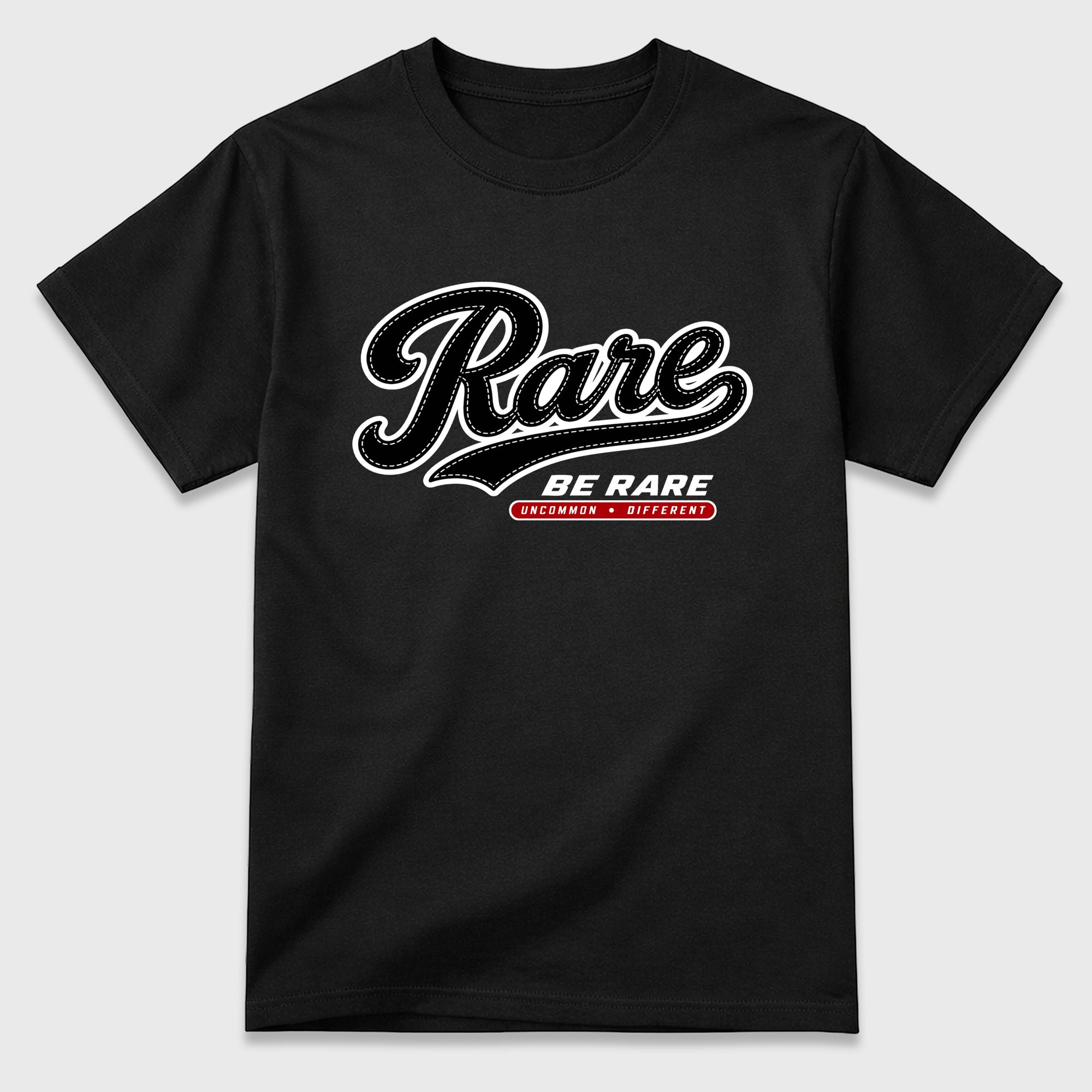 Rare Graphic T-Shirt featuring original streetwear artwork designed to match the Air Jordan 9 True Red. Black 2 Graphic T-Shirt.
