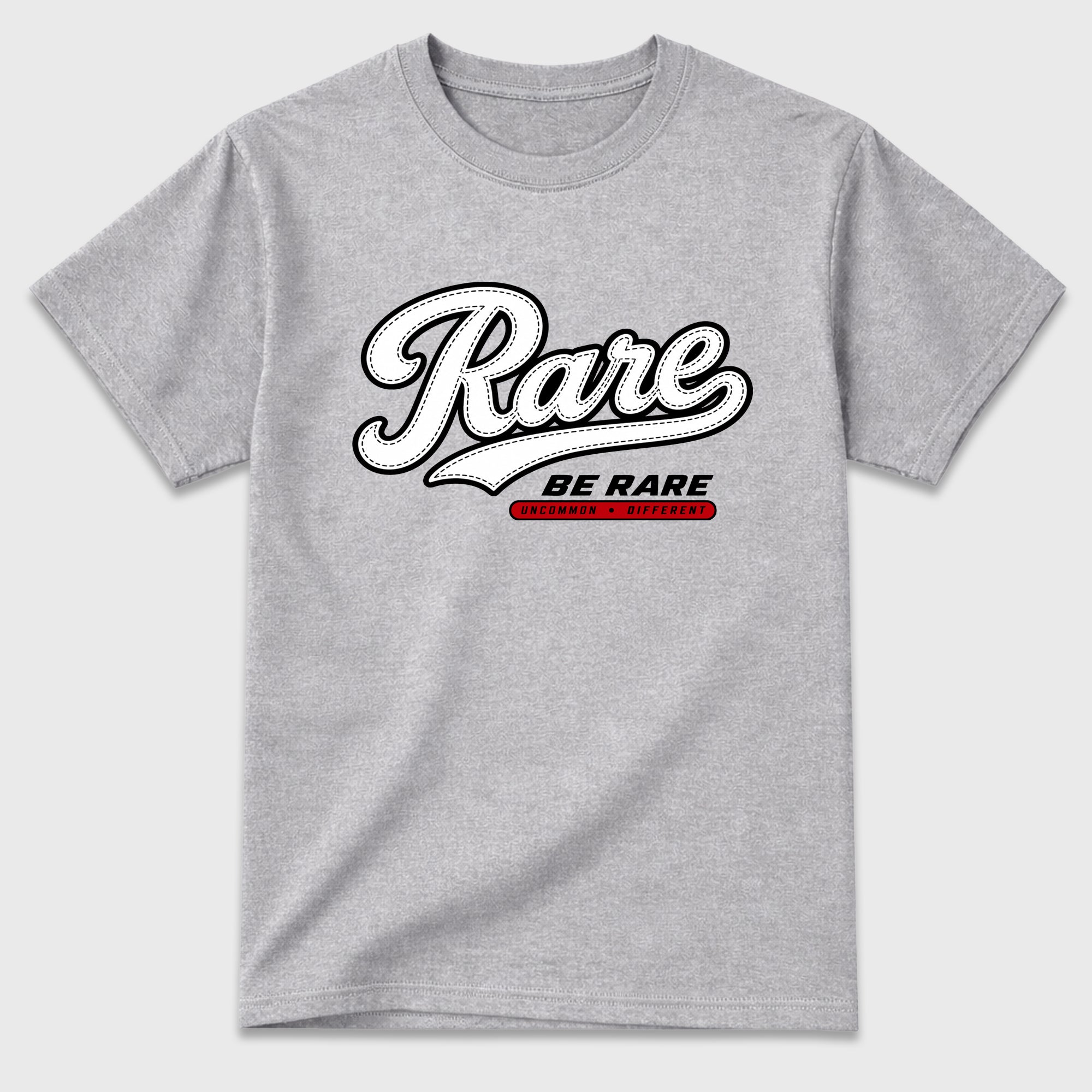 Rare Graphic T-Shirt featuring original streetwear artwork designed to match the Air Jordan 9 True Red. Heather Grey 2 Graphic T-Shirt.