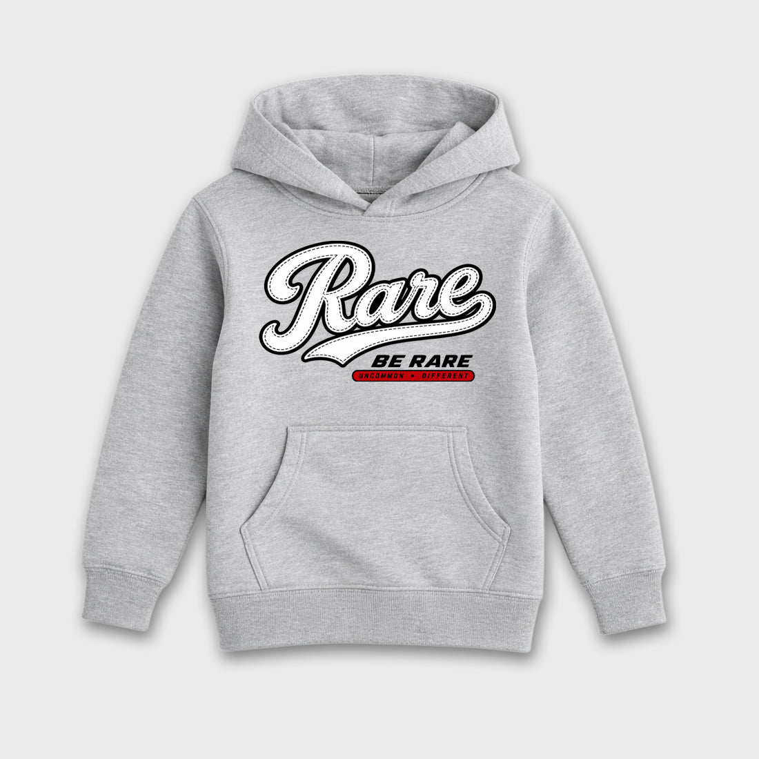 Rare Baby & Kids Graphic Hoodie featuring original artwork designed to match the Air Jordan 9 True Red. Heather Grey 2 Kids Graphic Sweater.