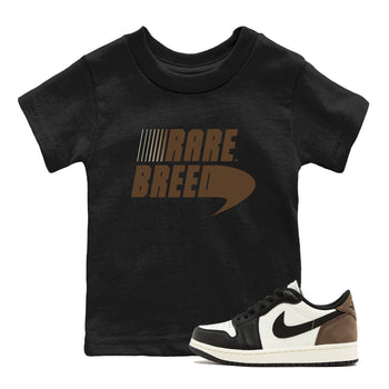 1s Mocha shirts to match jordans Rare Breed sneaker match tees Air Jordan 1 Mocha match shoes to clothes SNRT Sneaker Tees Youth Baby Black 1 tee