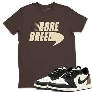 1s Mocha shirts to match jordans Rare Breed sneaker match tees Air Jordan 1 Mocha match shoes to clothes SNRT Sneaker Tees unisex cotton Dark Chocolate 1 shirts