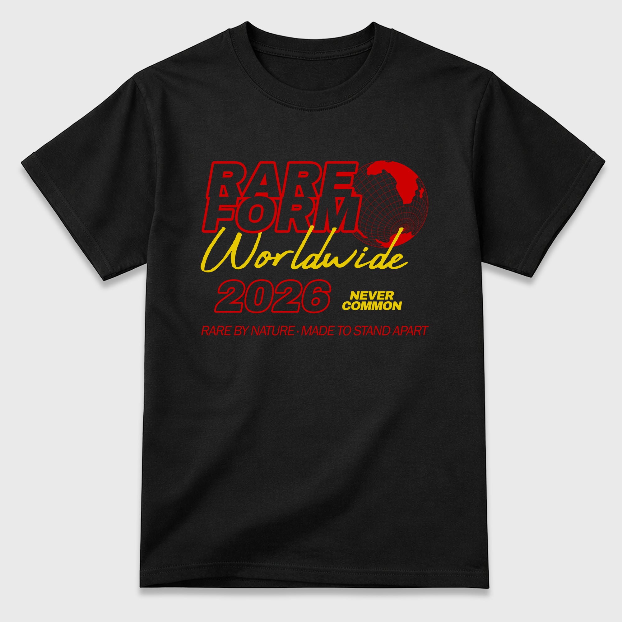 Rare Form Graphic T-Shirt featuring original streetwear artwork designed to match the Air Jordan 14 Challenge Red. Black 2 Graphic T-Shirt.