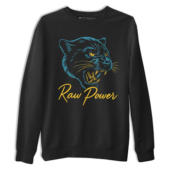 Sneaker match tees – Sneaker Tees To Match Air Jordan 11 Gamma Shoes – Raw Power Tee Black 2