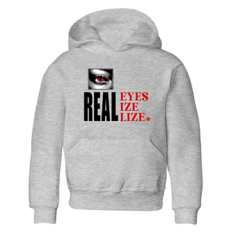 1s Black Toe shirts to match jordans Real Eyes best t shirts to wear with jordans Air Jordan 1 High OG Black Toe match shoes to clothes SNRT Sneaker Tees Youth Baby Heather Grey 2 tee