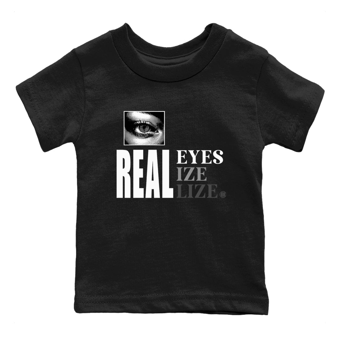 9s Cool Grey shirts to match jordans Real Eyes best t shirts to wear with jordans Air Jordan 9 Retro Cool Grey match shoes to clothes SNRT Sneaker Tees Youth Baby Black 2 tee