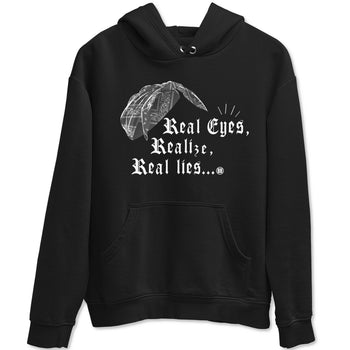 12s Black Wolf Grey shirts to match jordans Real Eyes Realize Real Lies sneaker match tees Air Jordan 12 Barons SNRT Sneaker Release Tees unisex cotton Black 2 crew neck shirts