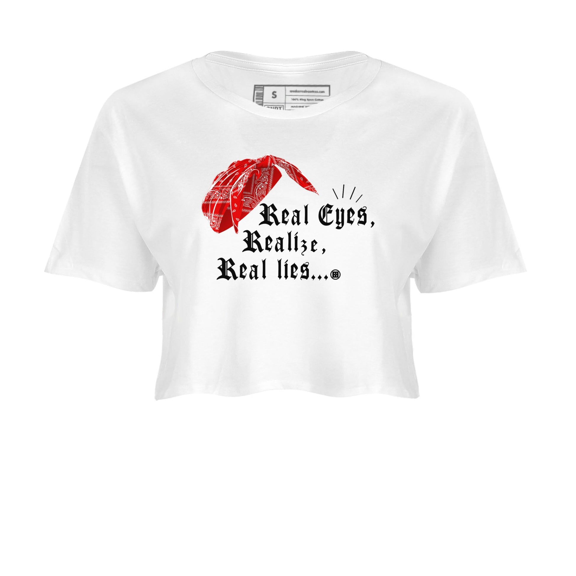 12s Taxi Flip shirt to match jordans Real Eyes Realize Real Lies sneaker tees Air Jordan 12 Taxi Flip SNRT Sneaker Release Tees White 2 crop length shirt