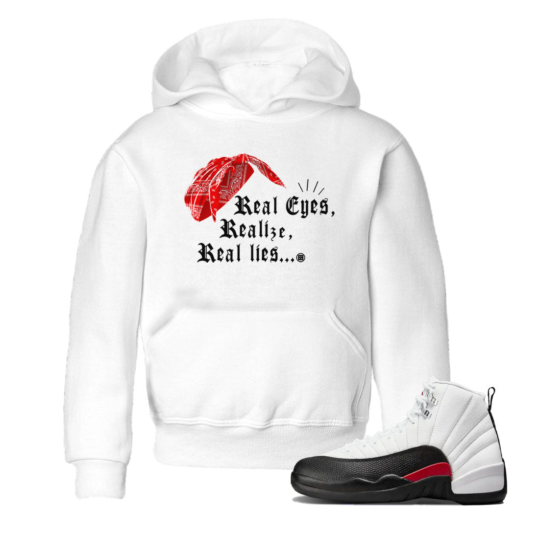 12s Taxi Flip shirt to match jordans Real Eyes Realize Real Lies sneaker tees Air Jordan 12 Taxi Flip SNRT sneaker release tees baby toddler White 1 cotton Shirt