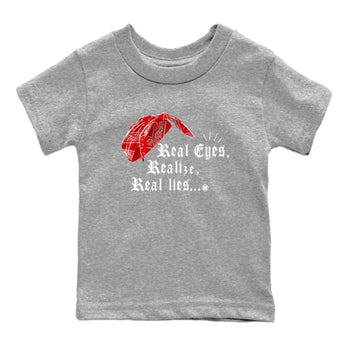 12s Taxi Flip shirt to match jordans Real Eyes Realize Real Lies sneaker tees Air Jordan 12 Taxi Flip SNRT sneaker release tees baby toddler Heather Grey 2 cotton Shirt