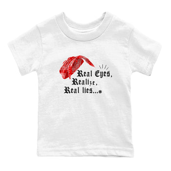12s Taxi Flip shirt to match jordans Real Eyes Realize Real Lies sneaker tees Air Jordan 12 Taxi Flip SNRT sneaker release tees baby toddler White 2 cotton Shirt