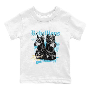 Sneaker Threads – Sneaker Tees To Match Air Jordan 11 Retro Gamma – Rebellious Youth Graphic Tee White 2. Perfect for Jordan releases 2025 colorways.