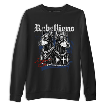 Sneaker match tees – Sneaker Tees To Match Air Jordan 11 Rare Air Shoes – Rebellious Tee Black 2