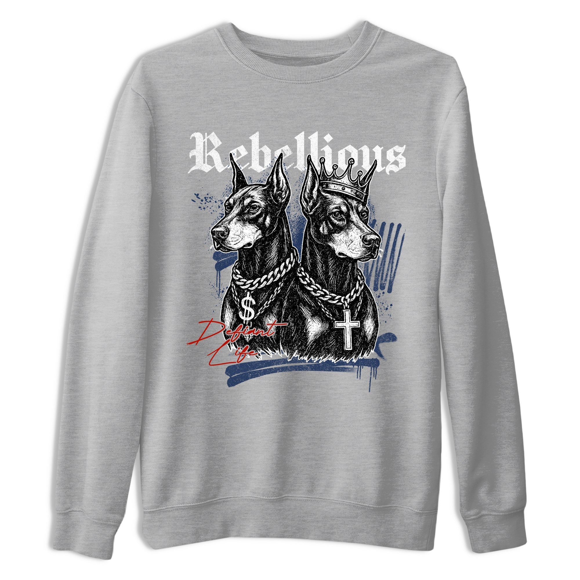 Sneaker match tees – Sneaker Tees To Match Air Jordan 11 Rare Air Shoes – Rebellious Tee Heather Grey 2