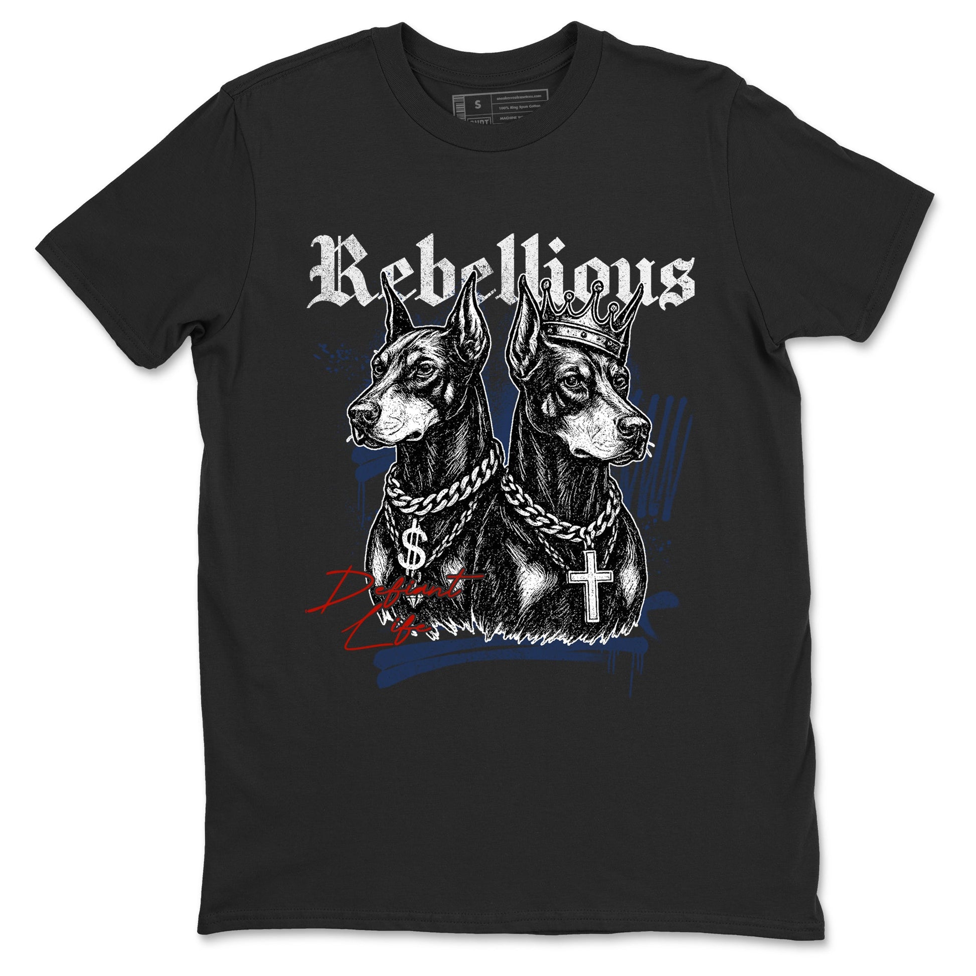 Sneaker match tees – Sneaker Tees To Match Air Jordan 11 Rare Air Shoes – Rebellious Tee Black 2