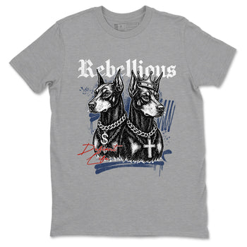 Sneaker match tees – Sneaker Tees To Match Air Jordan 11 Rare Air Shoes – Rebellious Tee Heather Grey 2