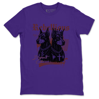 Sneaker match tees – Sneaker Threads To Match Dunk Low Persian Violet Shoes – Rebellious Tee Purple 2