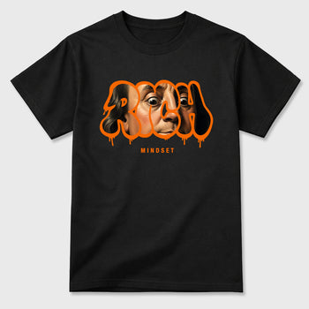 Sneaker match tees – Sneaker Tees To Match Air Jordan 3 Orange Citrus Shoes – Rich Mindset Tee Black 2