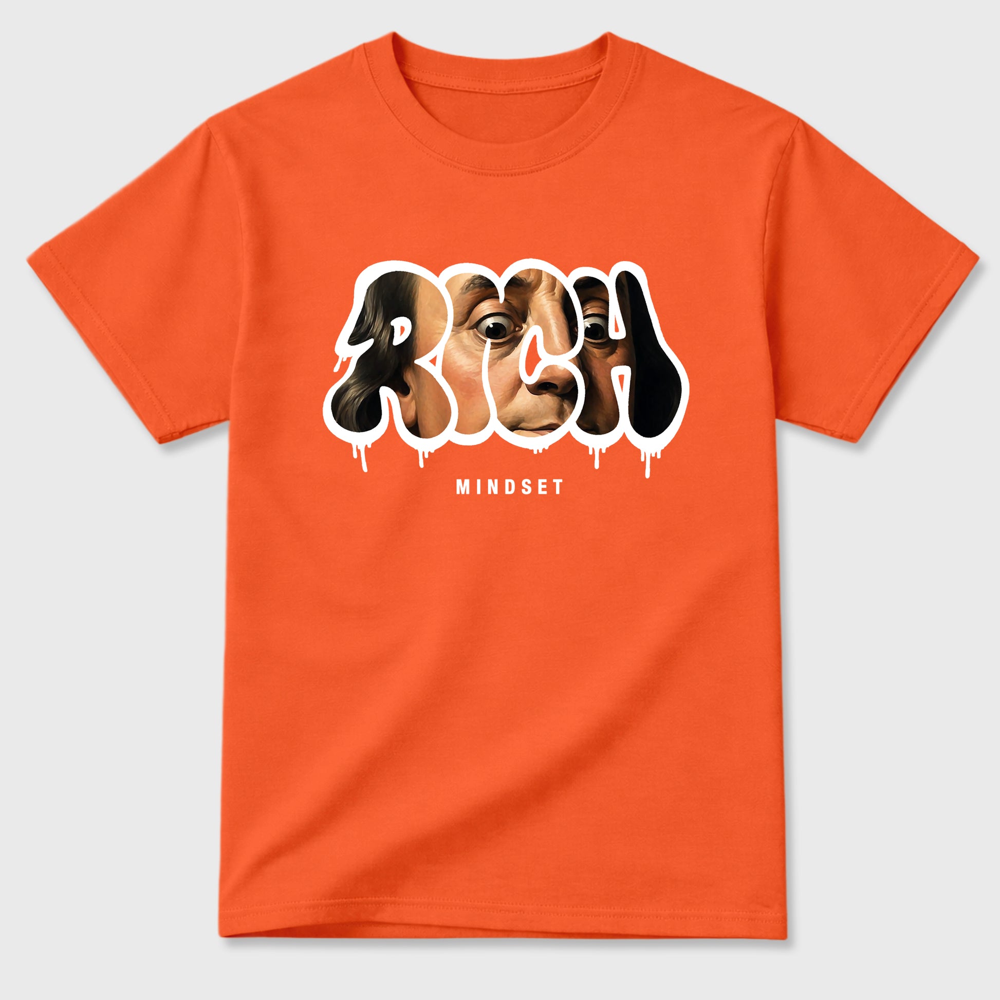 Sneaker match tees – Sneaker Tees To Match Air Jordan 3 Orange Citrus Shoes – Rich Mindset Tee Orange 2